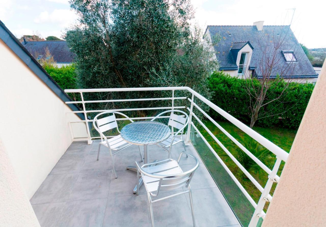 Lomener - La Goelette - 1 Appartement Avec 2 Chambres Et 2 Studios A 450M De La Plage Плёмёр Экстерьер фото